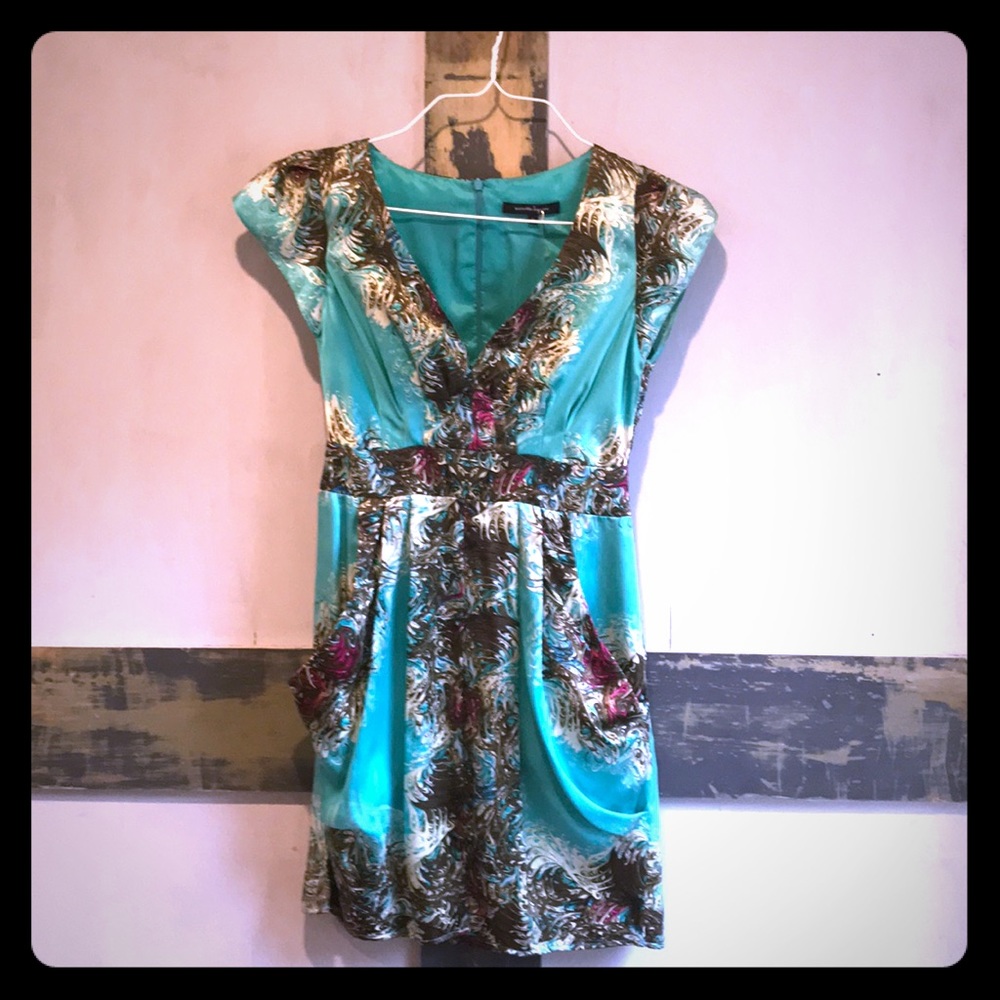 Sexy and cute Nanette Lepore silk dress, size 0